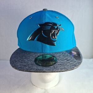 Carolina Panthers NFL Team Headwear Hat Cap New Era 59 Fifty Size 7 7/8 NFL